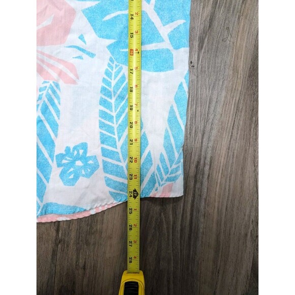 Vintage 90s Separate Scene Button Up Womens Blouse Sz 18 Floral Hawaiian - Picture 5 of 7